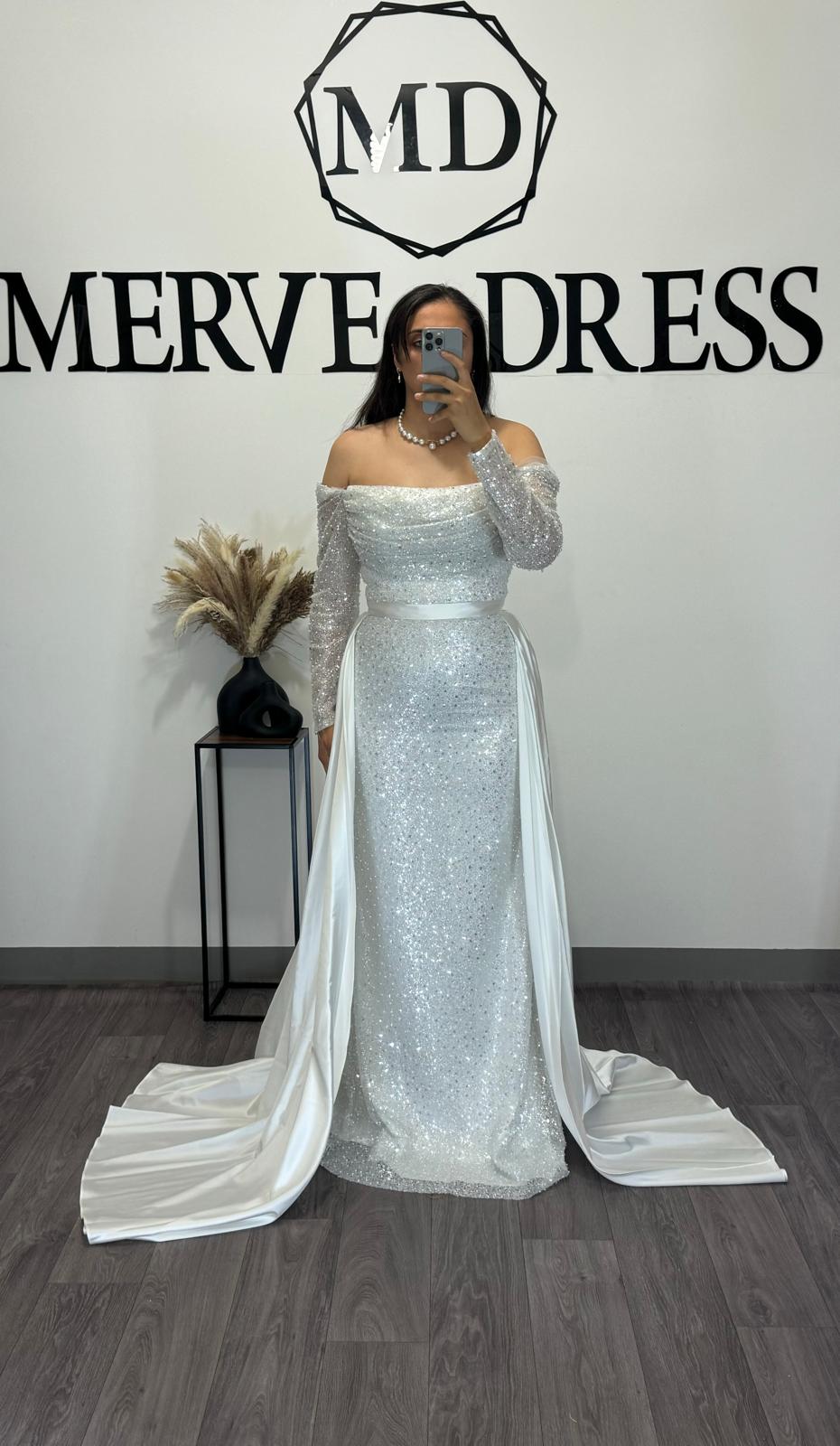 YILDIZ dress - white
