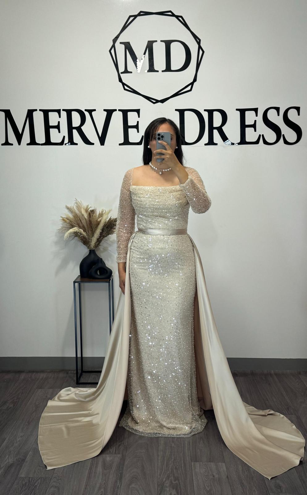YILDIZ dress - white