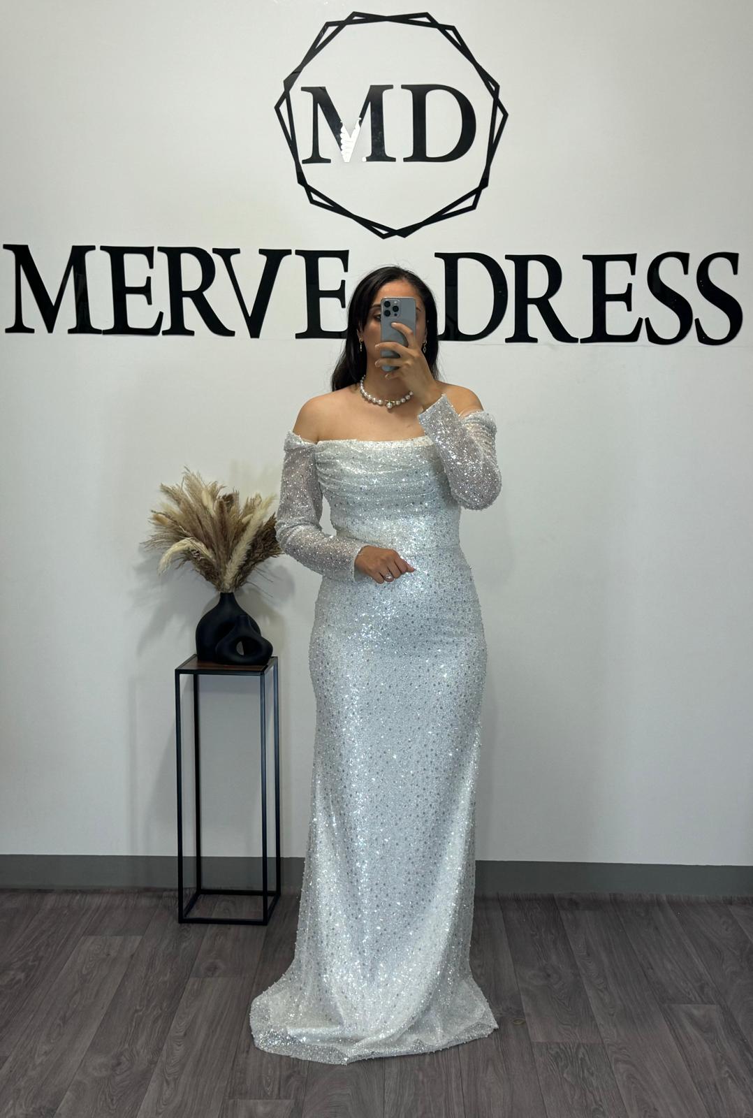 YILDIZ dress - white